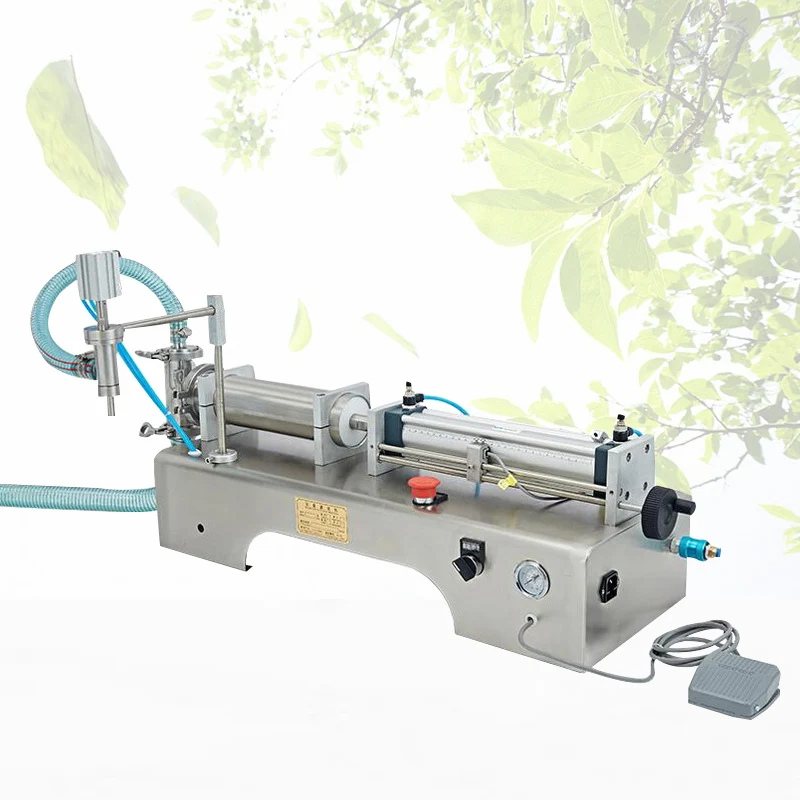 Pneumatic Liquid Filling Machine For Juice And Cream Beverage Quantitative Filling Machine
Pneumatic Liquid Filling Machine For Juice And Cream Beverage Quantitative Filling Machine
