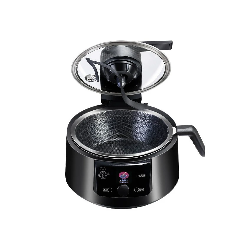Automatic cooking machine household intelligent multi-kinetic energy large capacity no oil fume intelligent cooking pot
Automatic cooking machine household intelligent multi-kinetic energy large capacity no oil fume intelligent cooking pot