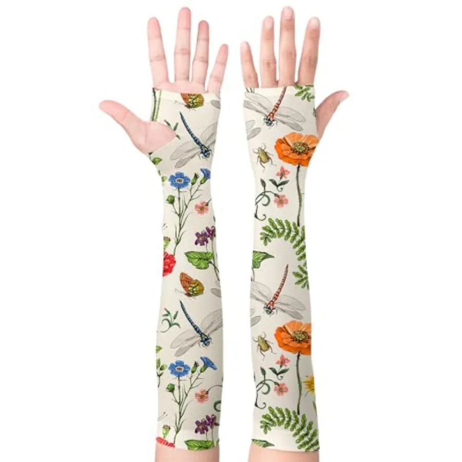 Garden Sleeves for Women Boho Gardening Sleeves with Thumb Holes UV Sun Protection Arm Sleeves for Women
Garden Sleeves for Women Boho Gardening Sleeves with Thumb Holes UV Sun Protection Arm Sleeves for Women