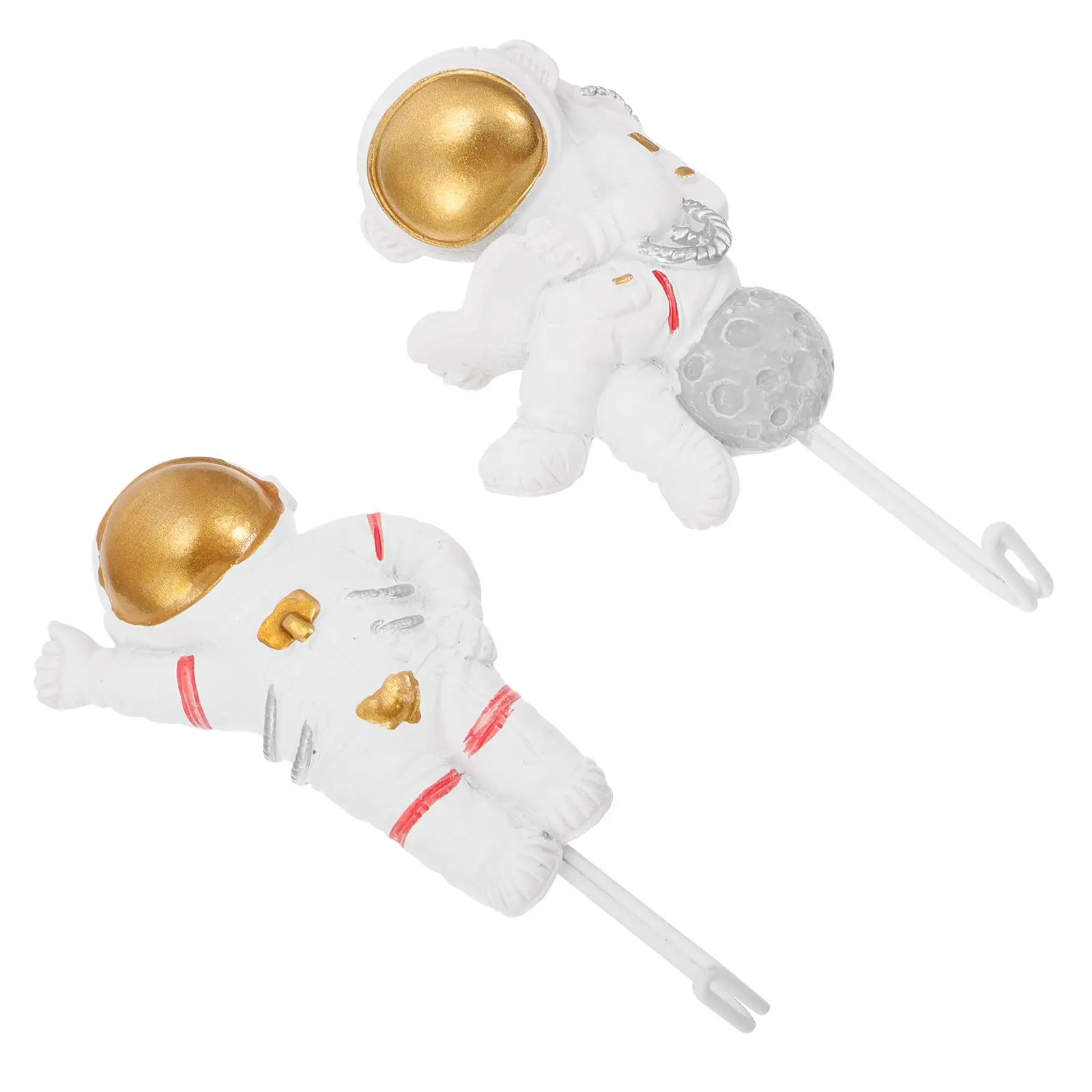 2 Pcs Astronaut Hooks Adhesive Wall Mounts for Clothes Backpacks Keychains Nail Storage Clasp Resin Hanger
2 Pcs Astronaut Hooks Adhesive Wall Mounts for Clothes Backpacks Keychains Nail Storage Clasp Resin Hanger