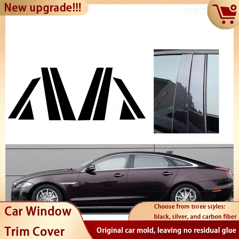 8pcs Glossy Black Pillar Post Carbon Fiber Fit For Jaguar XJ X351 2009-2019 2010 2011 2012 Window Door Deal B CCover Sticker
8pcs Glossy Black Pillar Post Carbon Fiber Fit For Jaguar XJ X351 2009-2019 2010 2011 2012 Window Door Deal B CCover Sticker