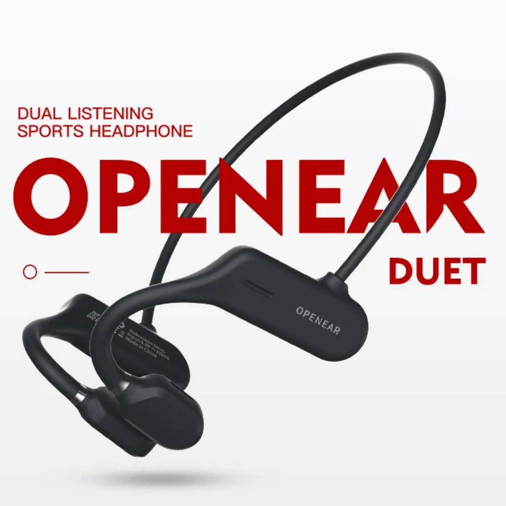 AS3 Hanging Open Ear Duet Air Conduction OWS Sports Wireless Headphones ultra Lightweight 18g IPX5 Waterproof Bluetooth Earbuds
AS3 Hanging Open Ear Duet Air Conduction OWS Sports Wireless Headphones ultra Lightweight 18g IPX5 Waterproof Bluetooth Earbuds