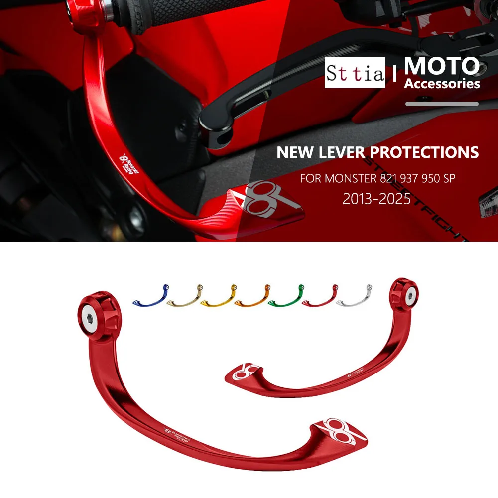 Мотоциклетная тормозная ручка 2025 года защищает рычаги сцепления ручного тормоза с ЧПУ для Ducati Monster 821 937 950 MONSTER 937 SP 950 SP
Мотоциклетная тормозная ручка 2025 года защищает рычаги сцепления ручного тормоза с ЧПУ для Ducati Monster 821 937 950 MONSTER 937 SP 950 SP