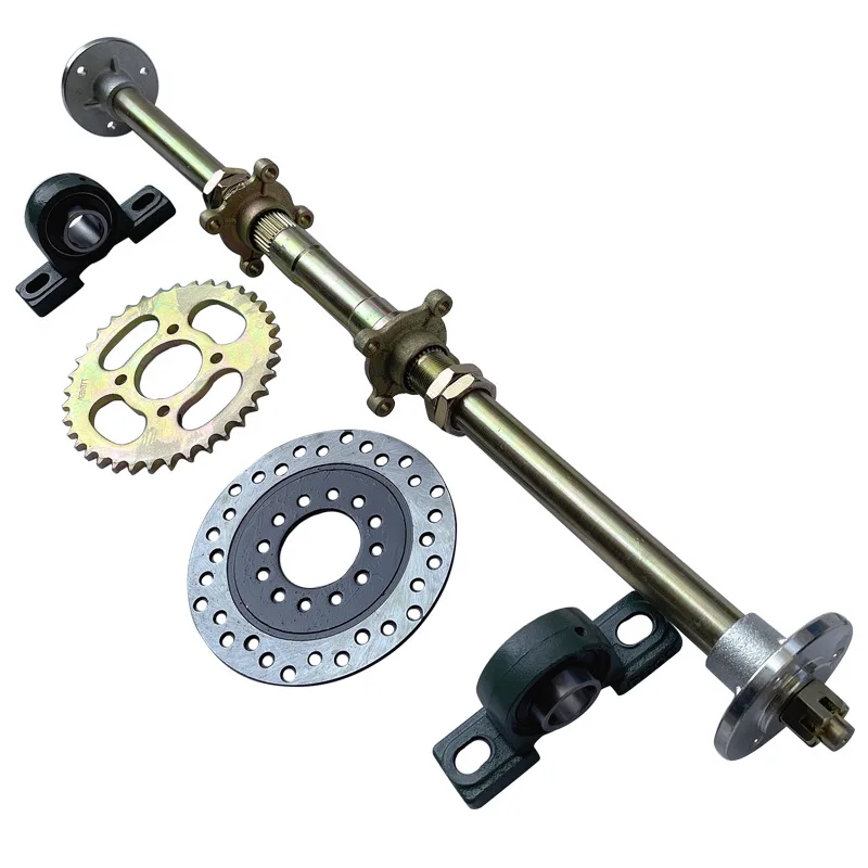 DIY modified box kart accessories, three-wheeled ATV 61-74 cm bold rear axle rear axle 5-inch flange
DIY modified box kart accessories, three-wheeled ATV 61-74 cm bold rear axle rear axle 5-inch flange