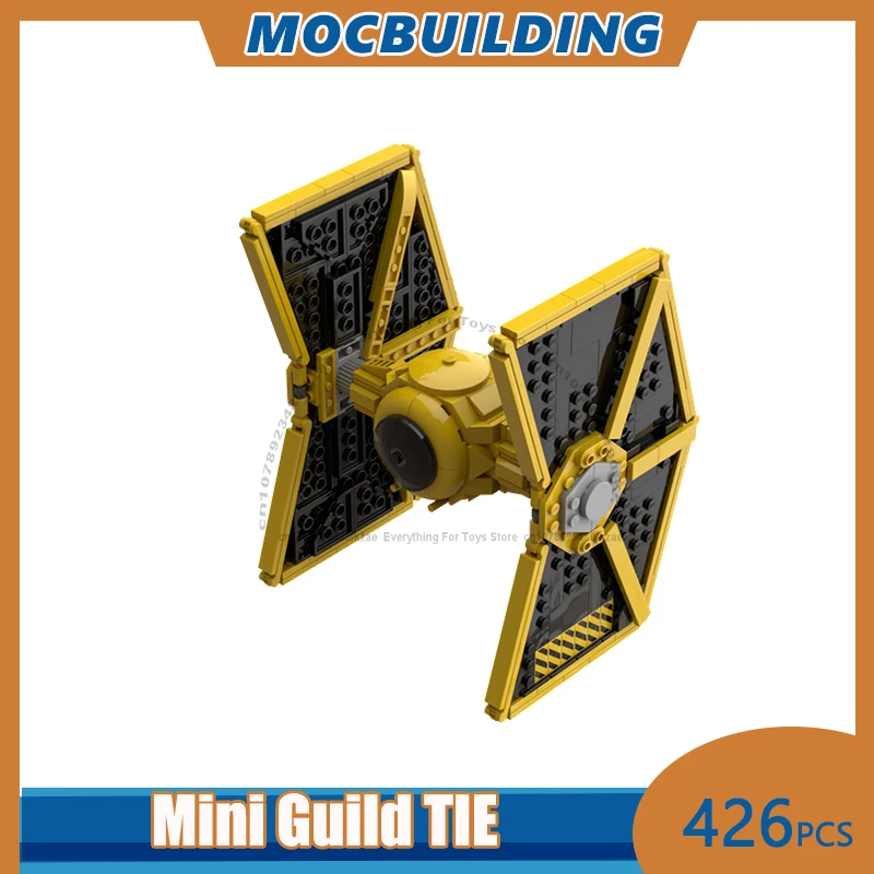 1/48 масштаб мини-гиild TIE модель MOC строительные блоки DIY сборка кирпичей космический корабль коллекция дисплей креативные игрушки подарки 426 шт.
1/48 масштаб мини-гиild TIE модель MOC строительные блоки DIY сборка кирпичей космический корабль коллекция дисплей креативные игрушки подарки 426 шт.
