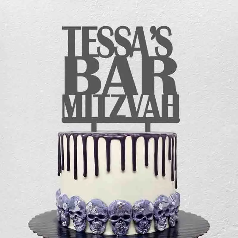 Personalized Mitzvah Cake Topper Custom Name Bar Mitzvah For Kids Mitzvah Party Cake Decoration Topper YC400
Personalized Mitzvah Cake Topper Custom Name Bar Mitzvah For Kids Mitzvah Party Cake Decoration Topper YC400