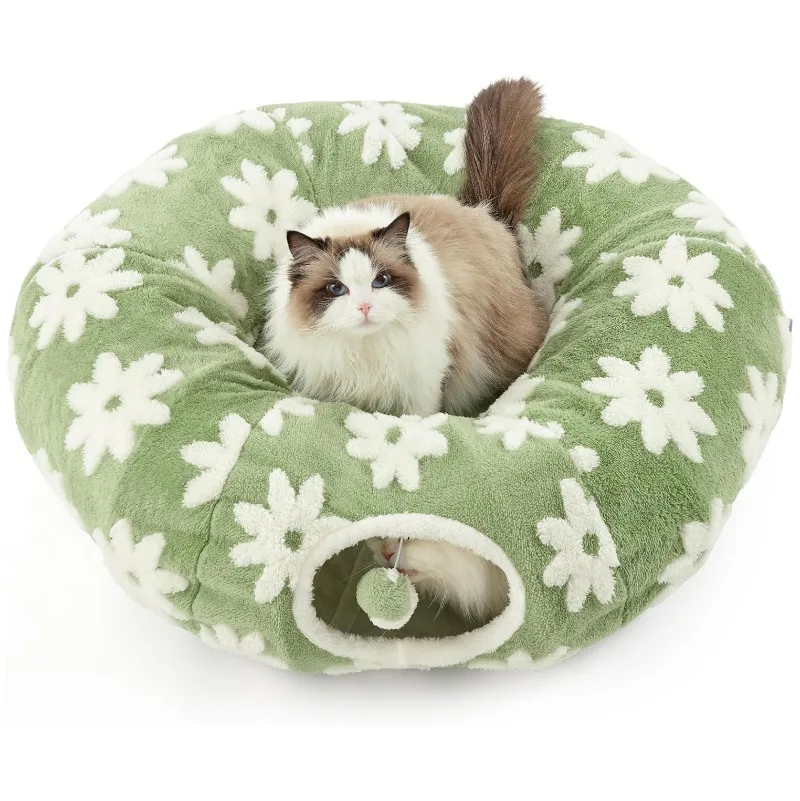 For Donut Style Enclosed Cat Tunnel Bed
For Donut Style Enclosed Cat Tunnel Bed