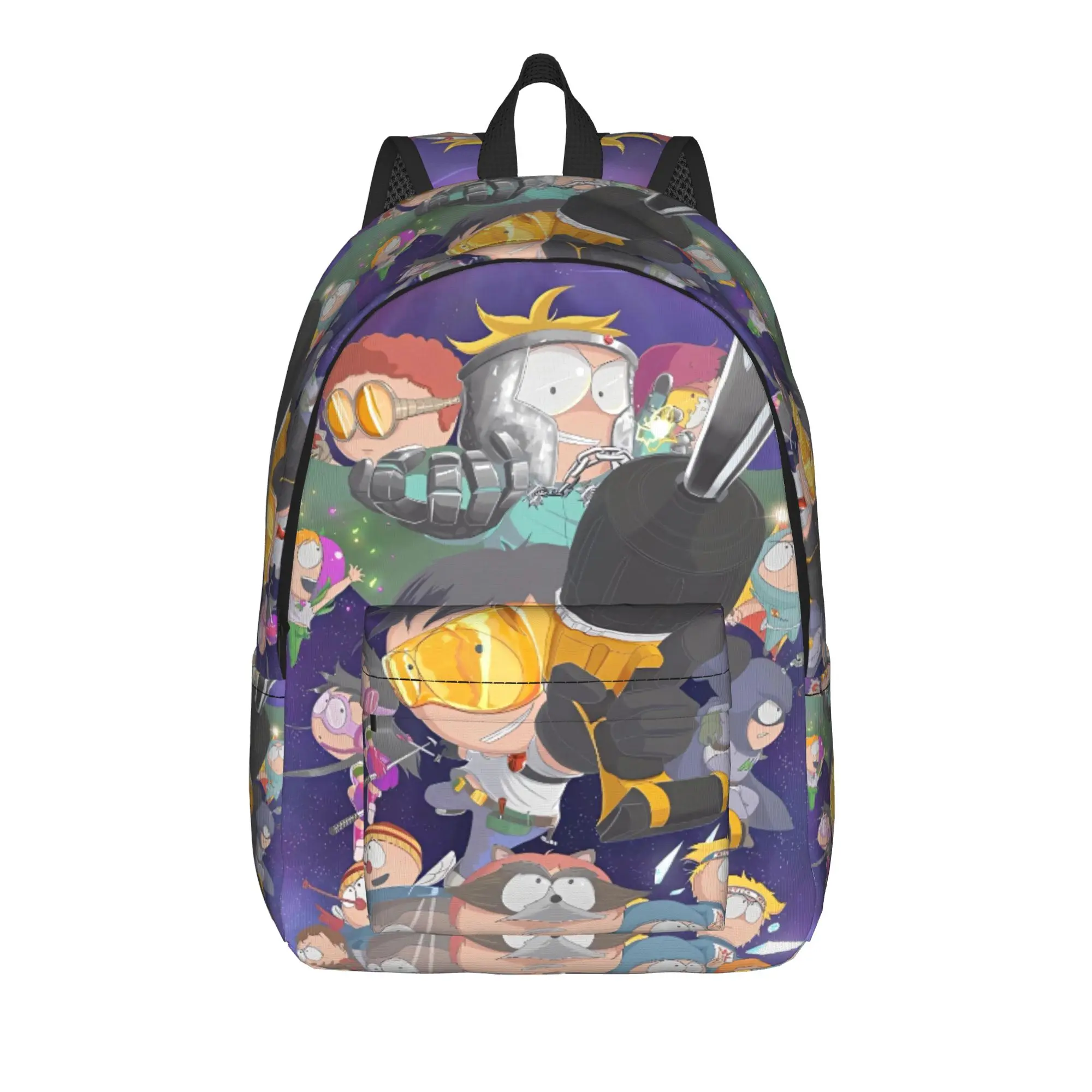 SouthParks Backpack Men Polyester Travel Backpacks Lightweight Style School Bags Rucksack
SouthParks Backpack Men Polyester Travel Backpacks Lightweight Style School Bags Rucksack