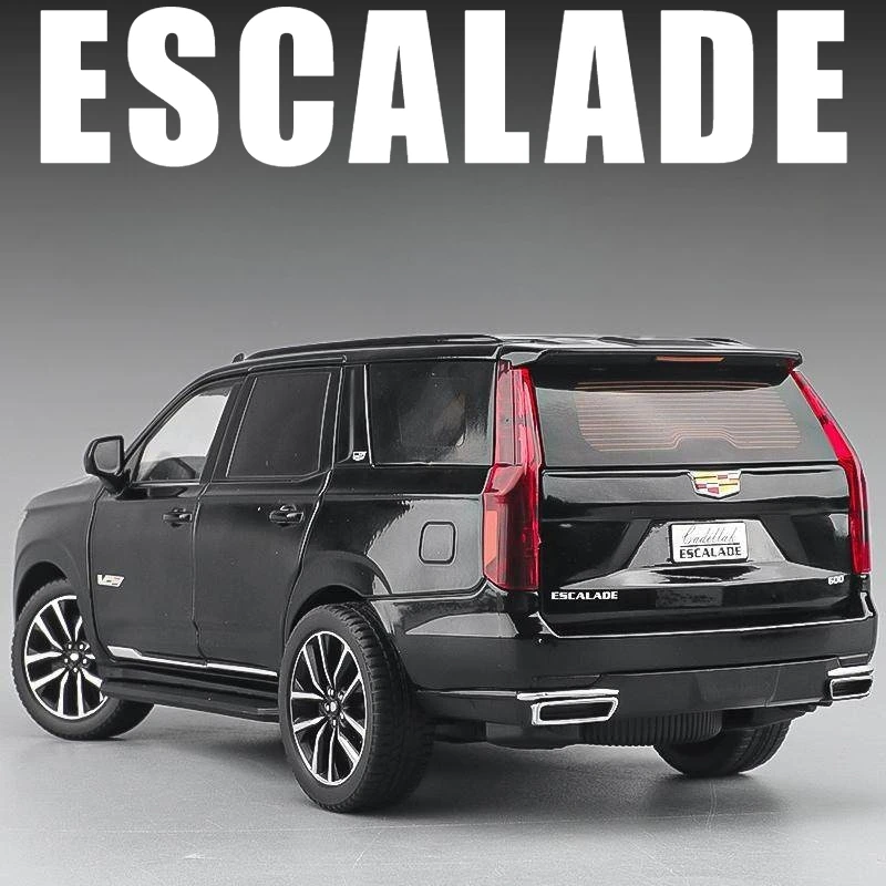 1:24 Escalade SUV, легкосплавный автомобиль, литая под давлением металлическая модель, коллекционная модель для хобби, украшения, подарок для друга, мальчика, украшение для дисплея
1:24 Escalade SUV, легкосплавный автомобиль, литая под давлением металлическая модель, коллекционная модель для хобби, украшения, подарок для друга, мальчика, украшение для дисплея