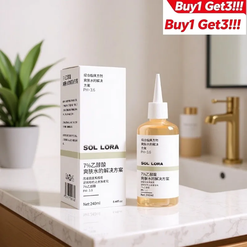 Buy 1 Get 3 Glycolic Acid Toner Alcohol-Free Moisturizing Repairing Facial Toner for Women & Men Gentle Skin Care
Buy 1 Get 3 Glycolic Acid Toner Alcohol-Free Moisturizing Repairing Facial Toner for Women & Men Gentle Skin Care