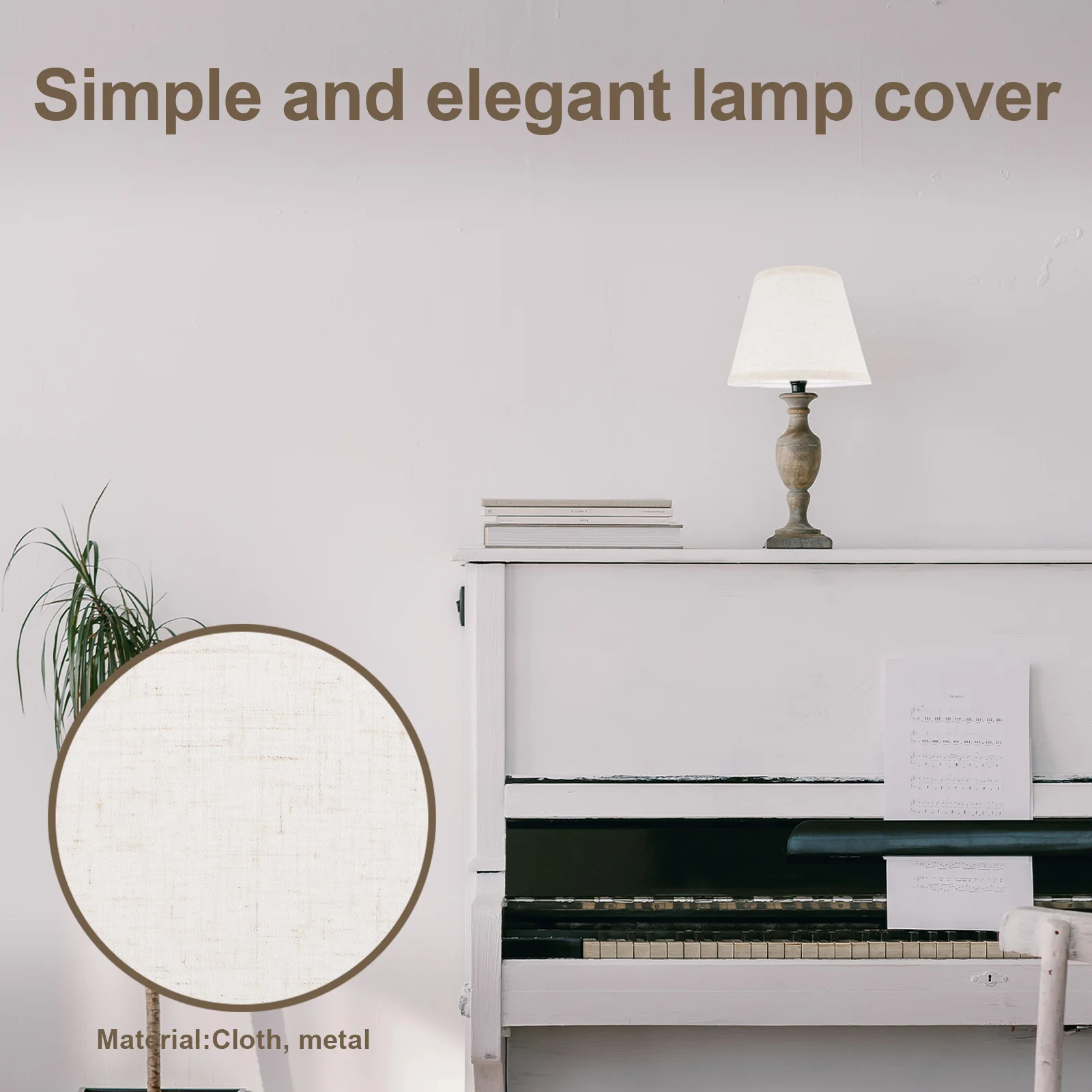 Small Cloth Lampshade E27 Socket Light Cover for Desk Wall Floor Pendant Lamp Vintage Style Lamp Shade Replacement Accessories
Small Cloth Lampshade E27 Socket Light Cover for Desk Wall Floor Pendant Lamp Vintage Style Lamp Shade Replacement Accessories