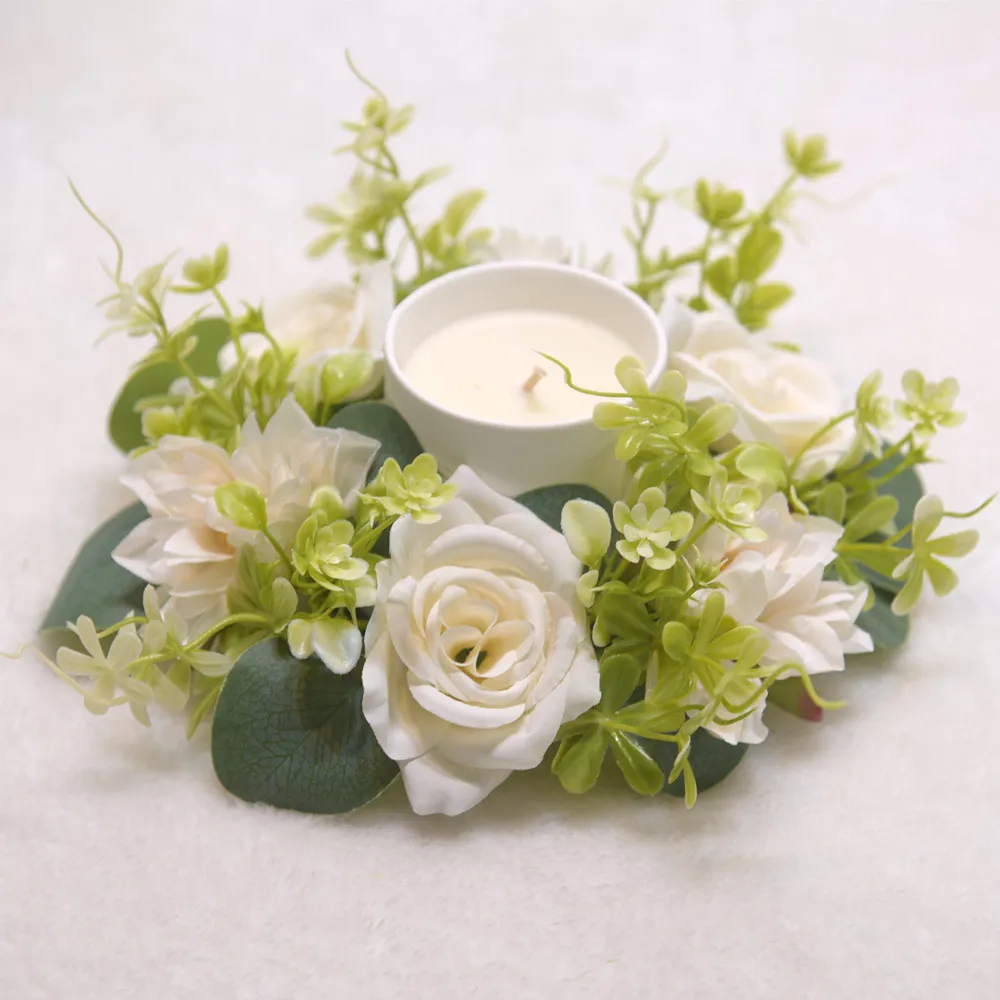 Dahlia Simulation Rose Candle Holder. Festive Garlands. Plastic Flowers For Wall Decoration, Props For Shooting. Home Decoration
Dahlia Simulation Rose Candle Holder. Festive Garlands. Plastic Flowers For Wall Decoration, Props For Shooting. Home Decoration
