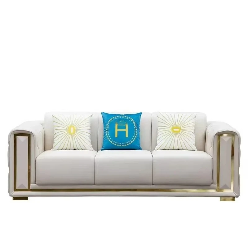 # Italian Style Couch Luxury Living Room Sofas Living Room Furniture Seats with Gold Decoration
# Italian Style Couch Luxury Living Room Sofas Living Room Furniture Seats with Gold Decoration