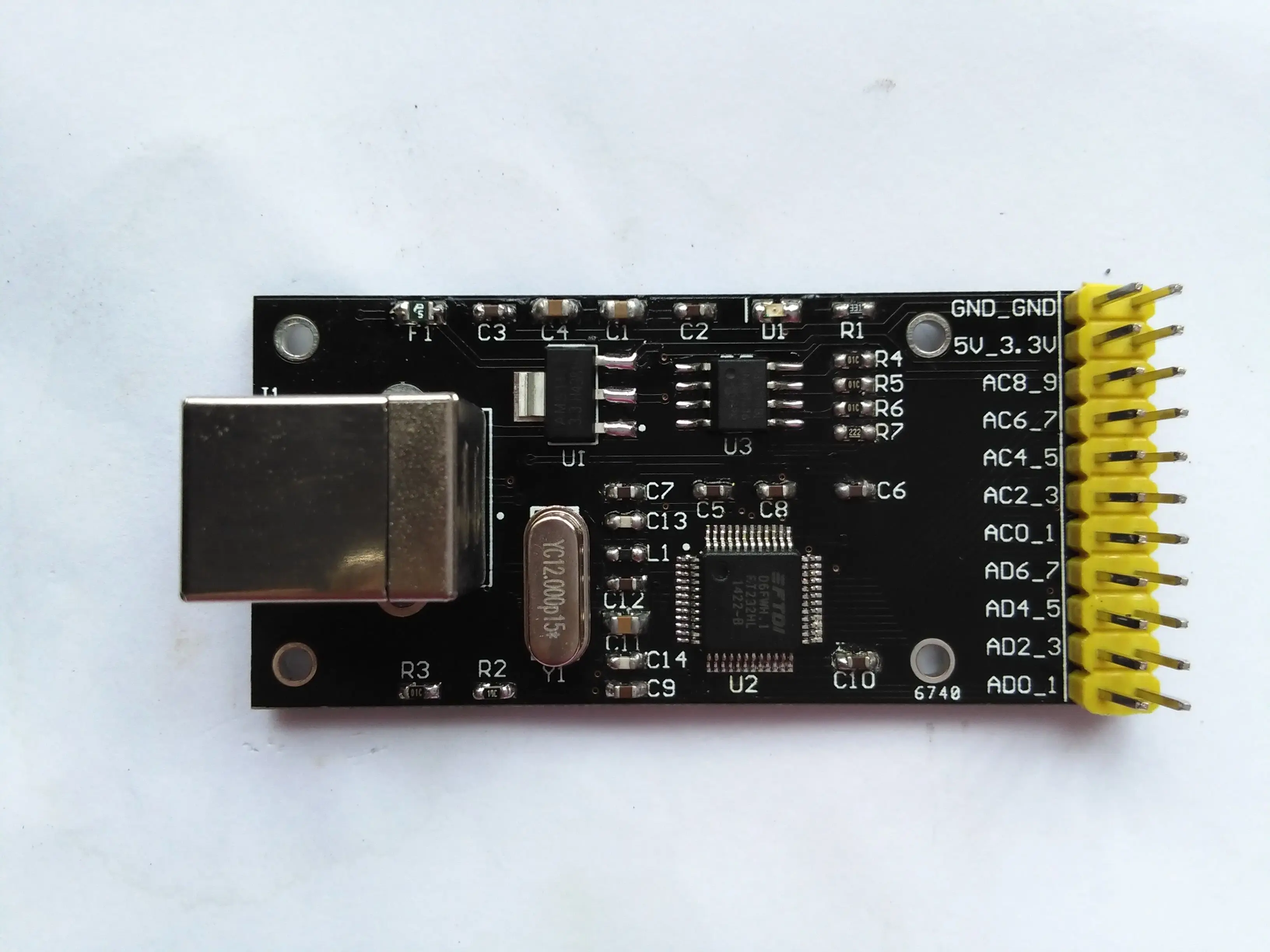 FT232HL FT2232HL Module High Speed USB Communication USB2.0 Learning Development Module
FT232HL FT2232HL Module High Speed USB Communication USB2.0 Learning Development Module