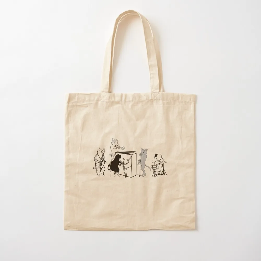Cool Jazz Cats Tote Bag custom canvas bag reusable shopping bag shopping cart bags shopper women Canvas Tote
Cool Jazz Cats Tote Bag custom canvas bag reusable shopping bag shopping cart bags shopper women Canvas Tote