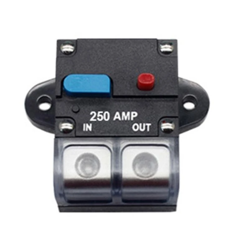 12V-48VDC with Switch Button 50-300Amp Solar Breaker
12V-48VDC with Switch Button 50-300Amp Solar Breaker