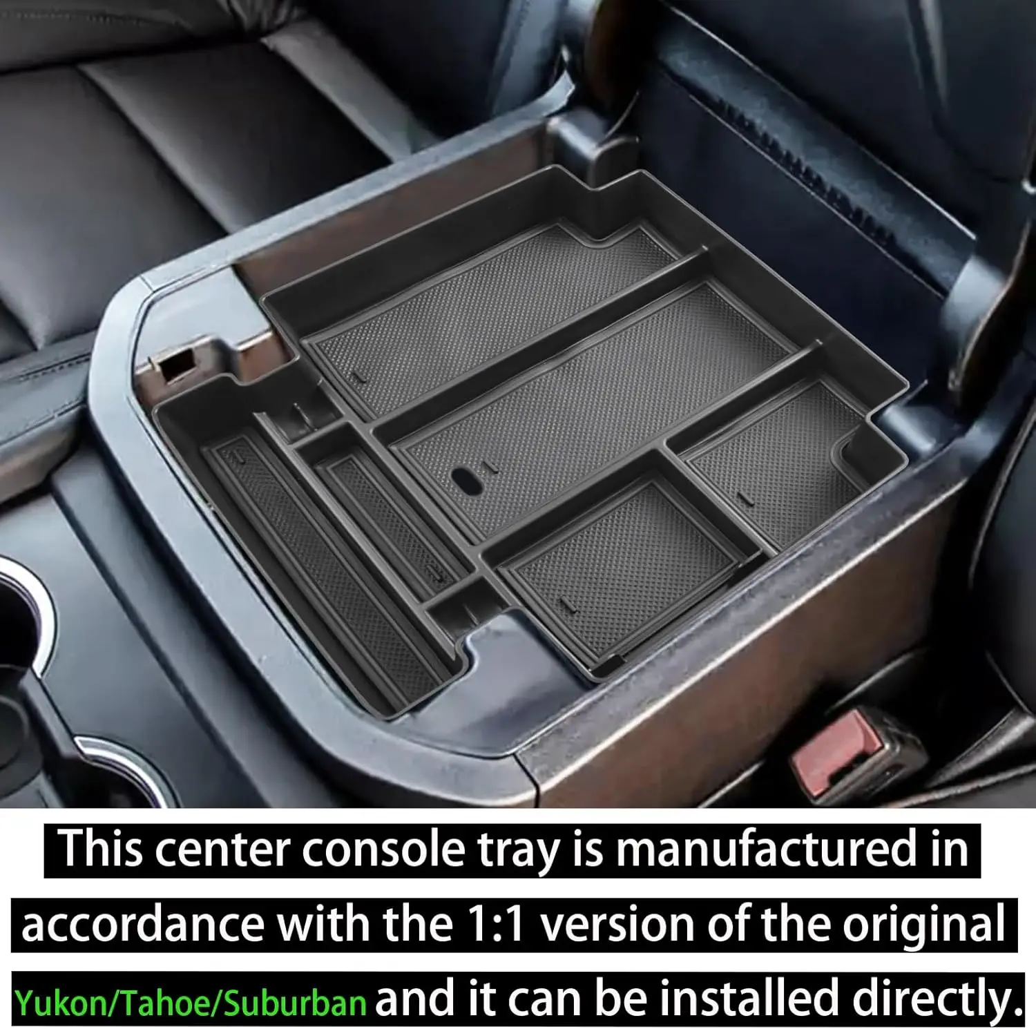 For Chevrolet Chevy Suburban 2021-2024 2025 Chevy Tahoe 2021-2025 GMC Yukon 2021-2025Car Center Console Organizer Tray Storage
For Chevrolet Chevy Suburban 2021-2024 2025 Chevy Tahoe 2021-2025 GMC Yukon 2021-2025Car Center Console Organizer Tray Storage