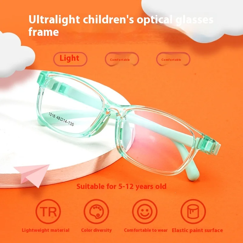 48-15-135 Children Silicone Glasses Frame TR90 Prescription Eyeglasses Flexible Kids Optical Glasses Used For 4-12 Years Old
48-15-135 Children Silicone Glasses Frame TR90 Prescription Eyeglasses Flexible Kids Optical Glasses Used For 4-12 Years Old