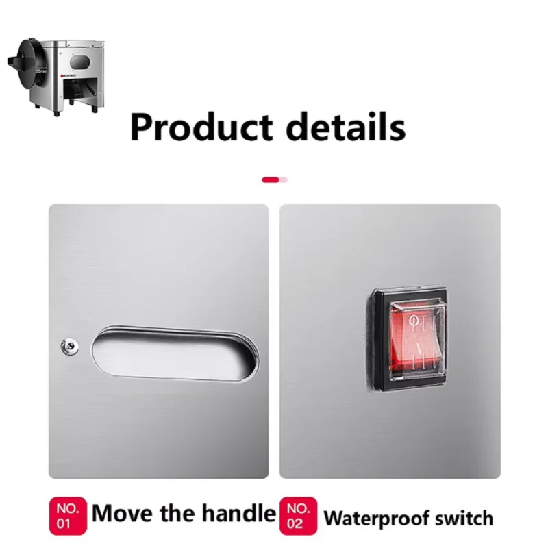 Full Automatic Stainless Steel Section Shredder for Meat Vegetables Dice Cutter Home Commercial Use Meat Product Making Machines
Full Automatic Stainless Steel Section Shredder for Meat Vegetables Dice Cutter Home Commercial Use Meat Product Making Machines