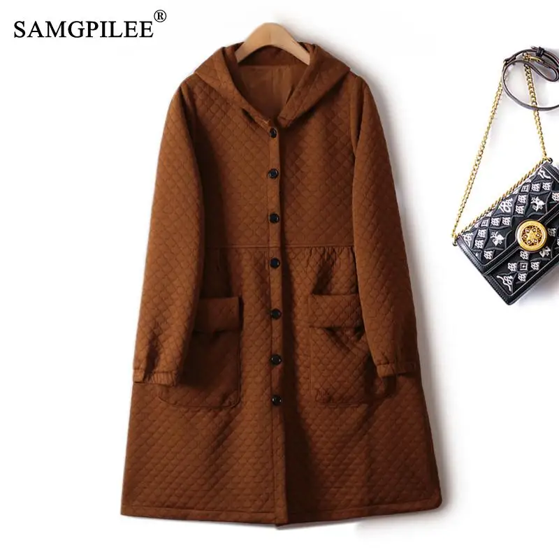 Winter Coat For Women Thickened 2022 Padding Female Clothing Hooded Large Pocket A Shaped Quilted Warm Cotton Parkas Woman 4XL
Winter Coat For Women Thickened 2022 Padding Female Clothing Hooded Large Pocket A Shaped Quilted Warm Cotton Parkas Woman 4XL