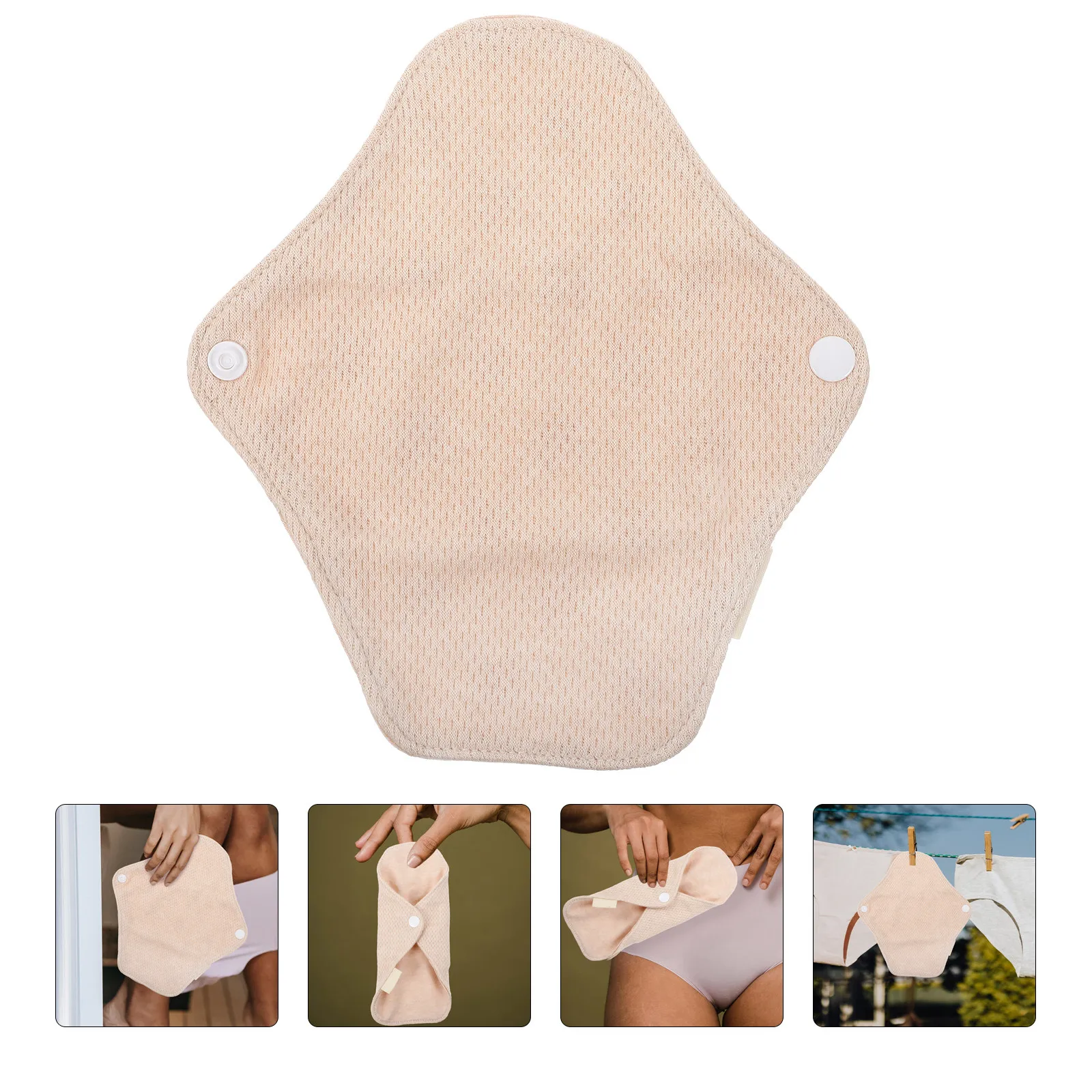 4Pcs Reusable Washable Sanitary Pads Women Nursing Mats Cotton Menstrual Pads Leakproof Comfortable for Daily Travel Hike
4Pcs Reusable Washable Sanitary Pads Women Nursing Mats Cotton Menstrual Pads Leakproof Comfortable for Daily Travel Hike