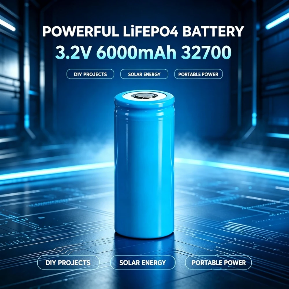 32700 6Ah LiFePO4 Cell | Long Cycle Life 3.2V Large Capacity LiFePO4 Battery For Solar Power/E-bike/Energy Storage
32700 6Ah LiFePO4 Cell | Long Cycle Life 3.2V Large Capacity LiFePO4 Battery For Solar Power/E-bike/Energy Storage