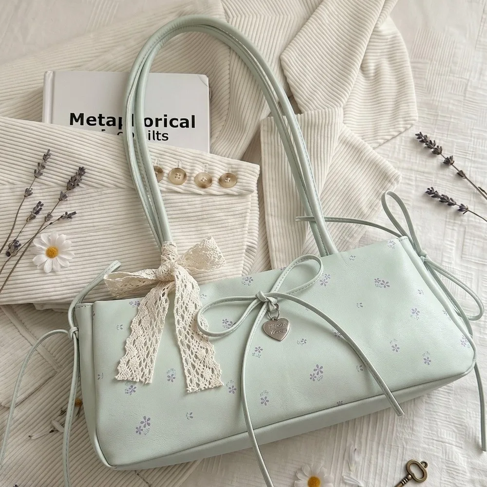 Sweet Heart-Shaped Charm Long Slim Shoulder Bag Bow Decoration Lace Floral Print Handbag Vintage Cute Clutch Purse Women
Sweet Heart-Shaped Charm Long Slim Shoulder Bag Bow Decoration Lace Floral Print Handbag Vintage Cute Clutch Purse Women