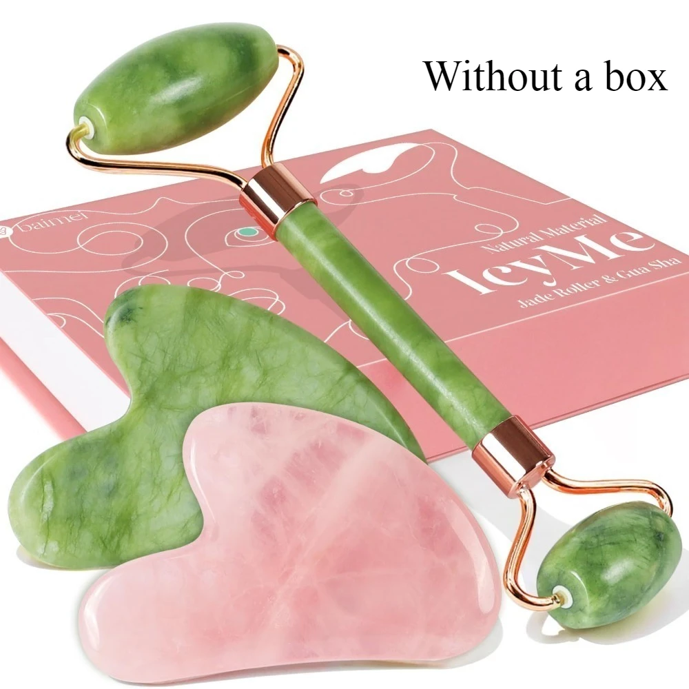 Scraping Stone Jade Roller Massage Eye and Facial Set To Relieve Fatigue Home Care Tool for Boyfriend Girlfriend
Scraping Stone Jade Roller Massage Eye and Facial Set To Relieve Fatigue Home Care Tool for Boyfriend Girlfriend