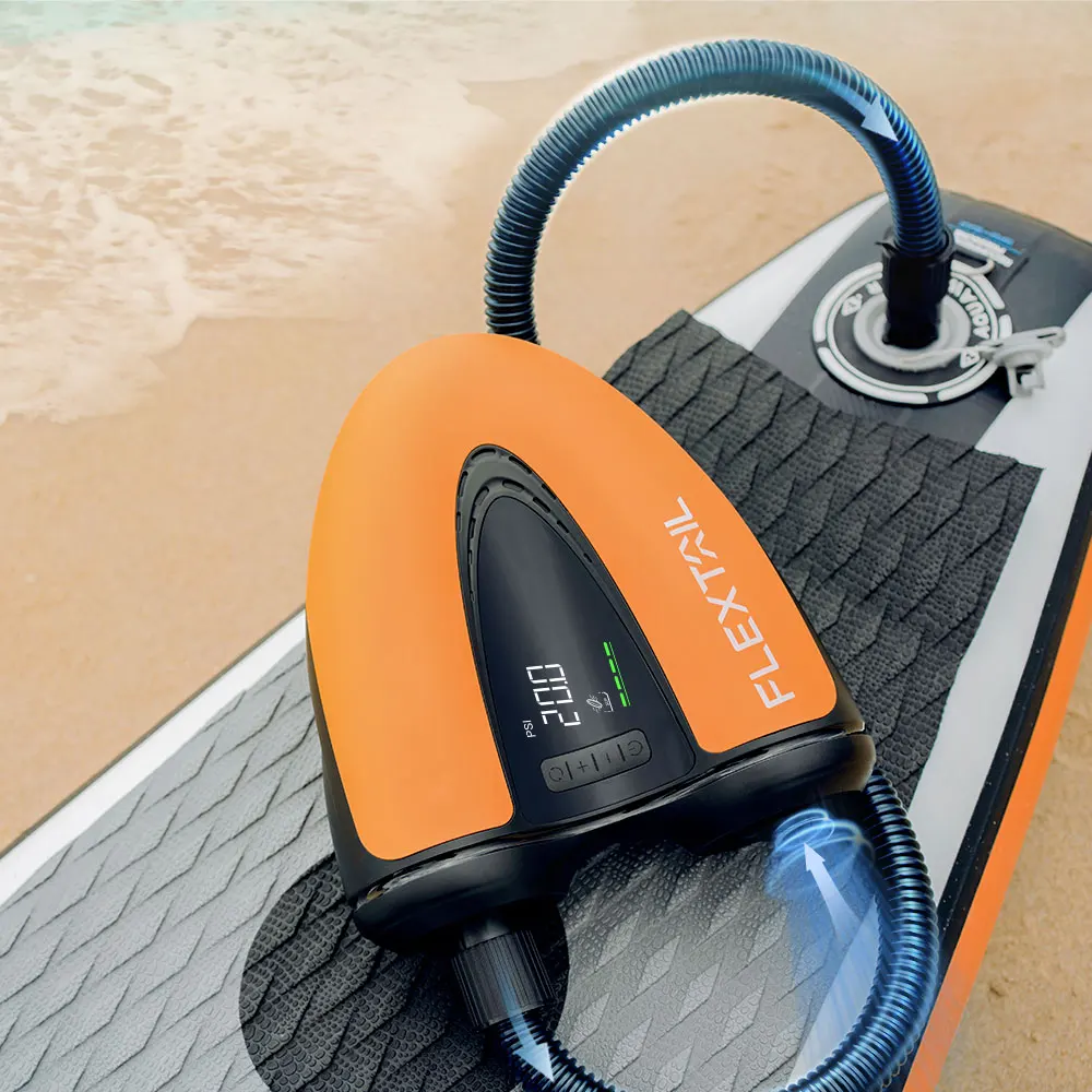 FLEXTAIL EVO SUP PUMP - 20PSI Cordless Rechargeable Air Pump with Cooling System, Ideal for SUP & KITE
FLEXTAIL EVO SUP PUMP - 20PSI Cordless Rechargeable Air Pump with Cooling System, Ideal for SUP & KITE