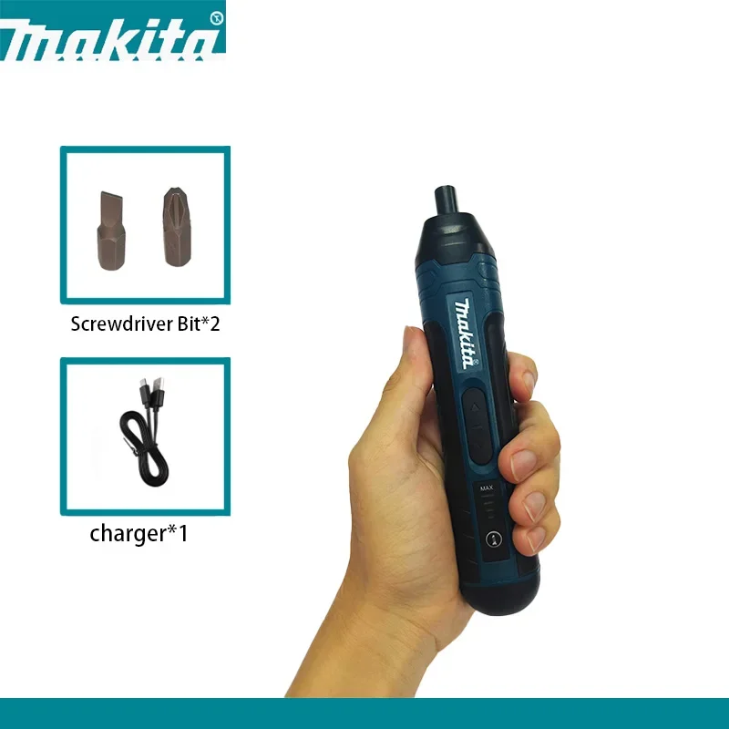 Makita Cordless Electric Screwdriver - 1300 mAh Rechargeable Electric Drill Multi-functional Disassembly Tool
Makita Cordless Electric Screwdriver - 1300 mAh Rechargeable Electric Drill Multi-functional Disassembly Tool