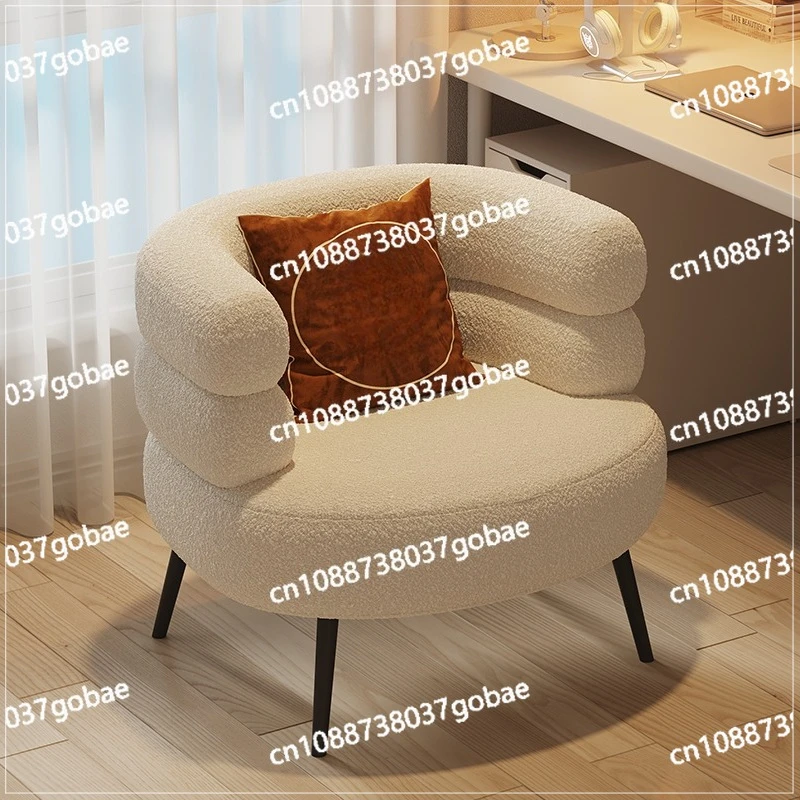 Single Sofa Lamb Velvet Lazy Sofa Chair Living Room Bedroom Cloakroom Dresser Chair
Single Sofa Lamb Velvet Lazy Sofa Chair Living Room Bedroom Cloakroom Dresser Chair