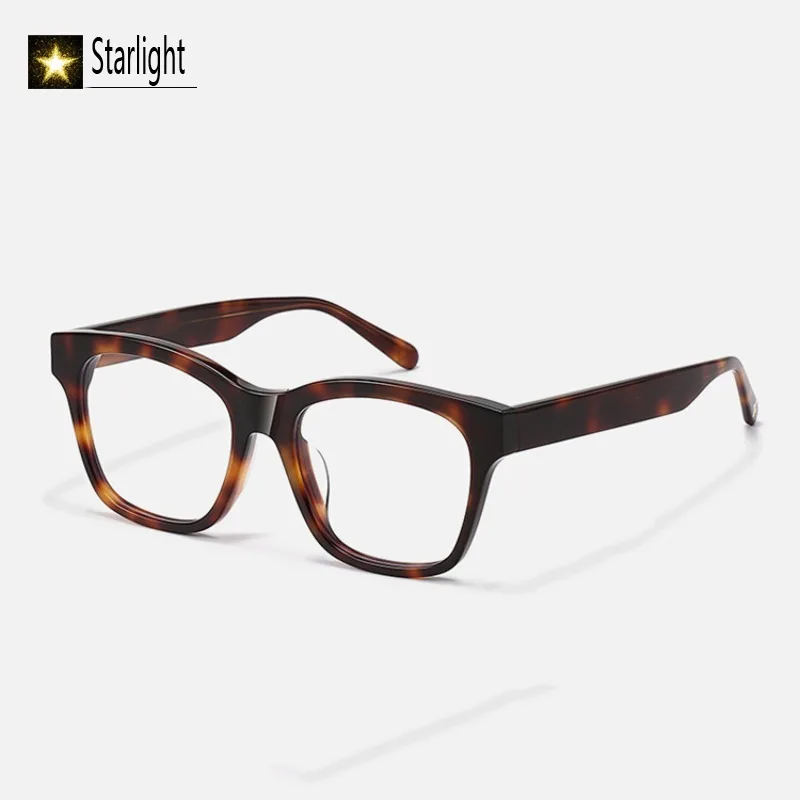 Acetate Square Tortoise Large Glasses Frames Women Simple Myopia Reading Anti-blue Light Eyeglasses Frame Woman Men Myopia 148mm
Acetate Square Tortoise Large Glasses Frames Women Simple Myopia Reading Anti-blue Light Eyeglasses Frame Woman Men Myopia 148mm