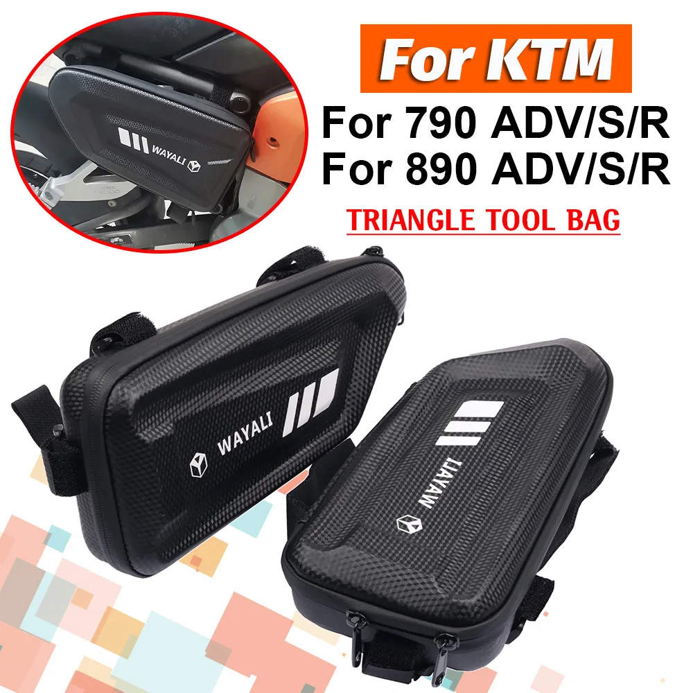 For KTM 790 Adventure R S KTM790 ADV R 790ADV 890 Adventure Motorcycle Accessories Side Bag Fairing Repair Tool Storage Bags
For KTM 790 Adventure R S KTM790 ADV R 790ADV 890 Adventure Motorcycle Accessories Side Bag Fairing Repair Tool Storage Bags
