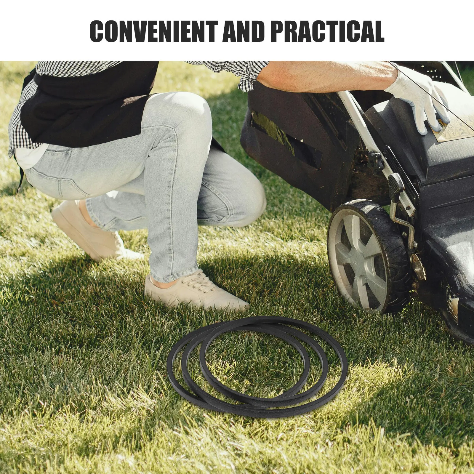 Replacement Flexible Rubber Mower Drive Belt Lawn Trimmer Drive Belt Essential Lawn Mower Part Mowers Replacement Parts
Replacement Flexible Rubber Mower Drive Belt Lawn Trimmer Drive Belt Essential Lawn Mower Part Mowers Replacement Parts