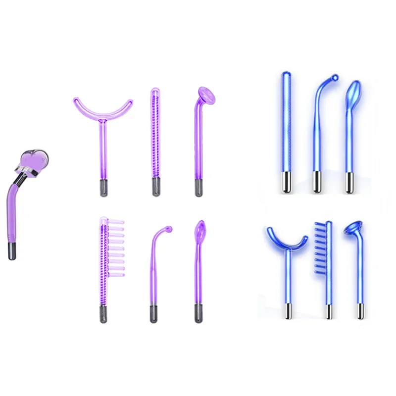 Replaceable Electrodes Argon Glass Tube High Frequency Electrode Wand Facial Body Wand Skin Care Acne Spot Wrinkle Removal
Replaceable Electrodes Argon Glass Tube High Frequency Electrode Wand Facial Body Wand Skin Care Acne Spot Wrinkle Removal