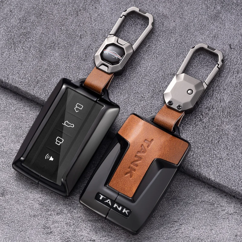 Zinc Alloy Car Remote Key Case Cover Bag Holder Shell For Great Wall GWM WEY TANK 300 500 Tank300 Tank500 Keychain Accessories
Zinc Alloy Car Remote Key Case Cover Bag Holder Shell For Great Wall GWM WEY TANK 300 500 Tank300 Tank500 Keychain Accessories