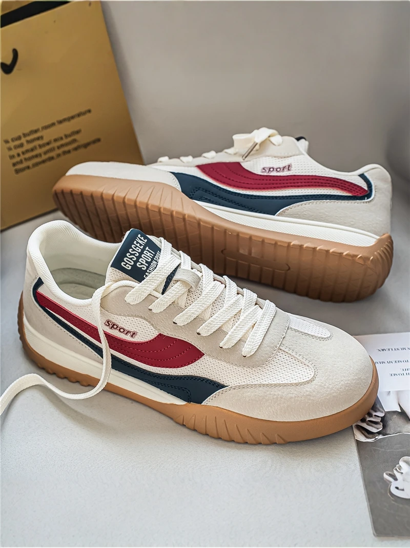 Men's 2026 New Summer Casual Versatile Lightweight Board Shoes Soft Bottom Youth Sports Fashionable Dequn Sneakers
Men's 2026 New Summer Casual Versatile Lightweight Board Shoes Soft Bottom Youth Sports Fashionable Dequn Sneakers