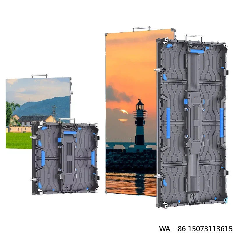 P1.953/P2.604/P2.976/P3.91/P4.81 Full-Color LED Rental Screen for Indoor Stage Advertising
P1.953/P2.604/P2.976/P3.91/P4.81 Full-Color LED Rental Screen for Indoor Stage Advertising