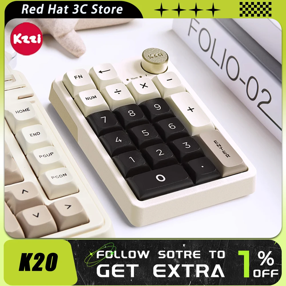 Мини-клавиатура Kzzi K20 с RGB-подсветкой, трехрежимная клавиатура с горячей заменой, беспроводная механическая, с прокладкой, для ПК, офисных игр, подарок
Мини-клавиатура Kzzi K20 с RGB-подсветкой, трехрежимная клавиатура с горячей заменой, беспроводная механическая, с прокладкой, для ПК, офисных игр, подарок