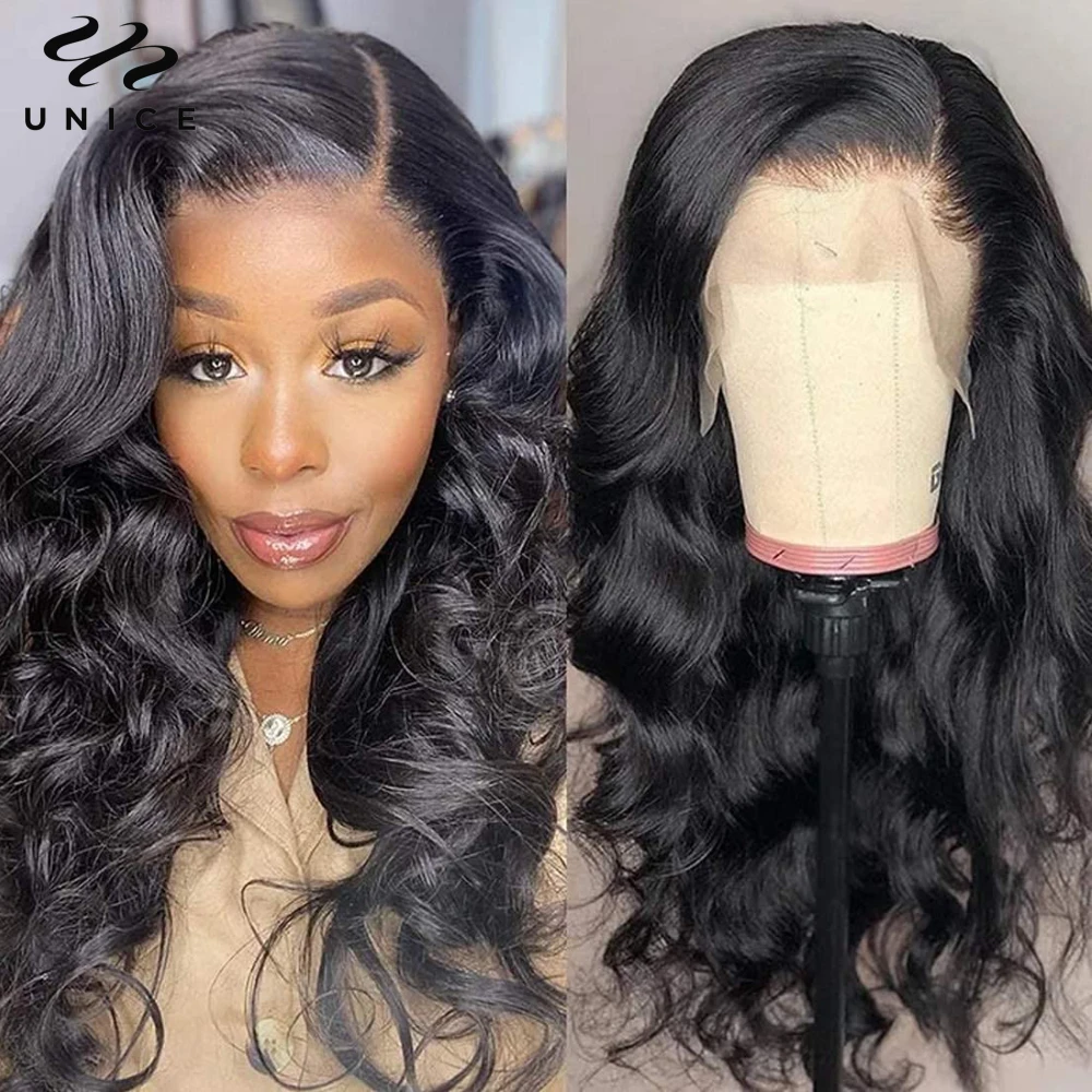 UNice Hair 13x4 Frontal Wig Body Wave Lace Front Wig Pre Plucked with Baby Hair Glueless Human Hair Wigs for Women Lace Wig
UNice Hair 13x4 Frontal Wig Body Wave Lace Front Wig Pre Plucked with Baby Hair Glueless Human Hair Wigs for Women Lace Wig
