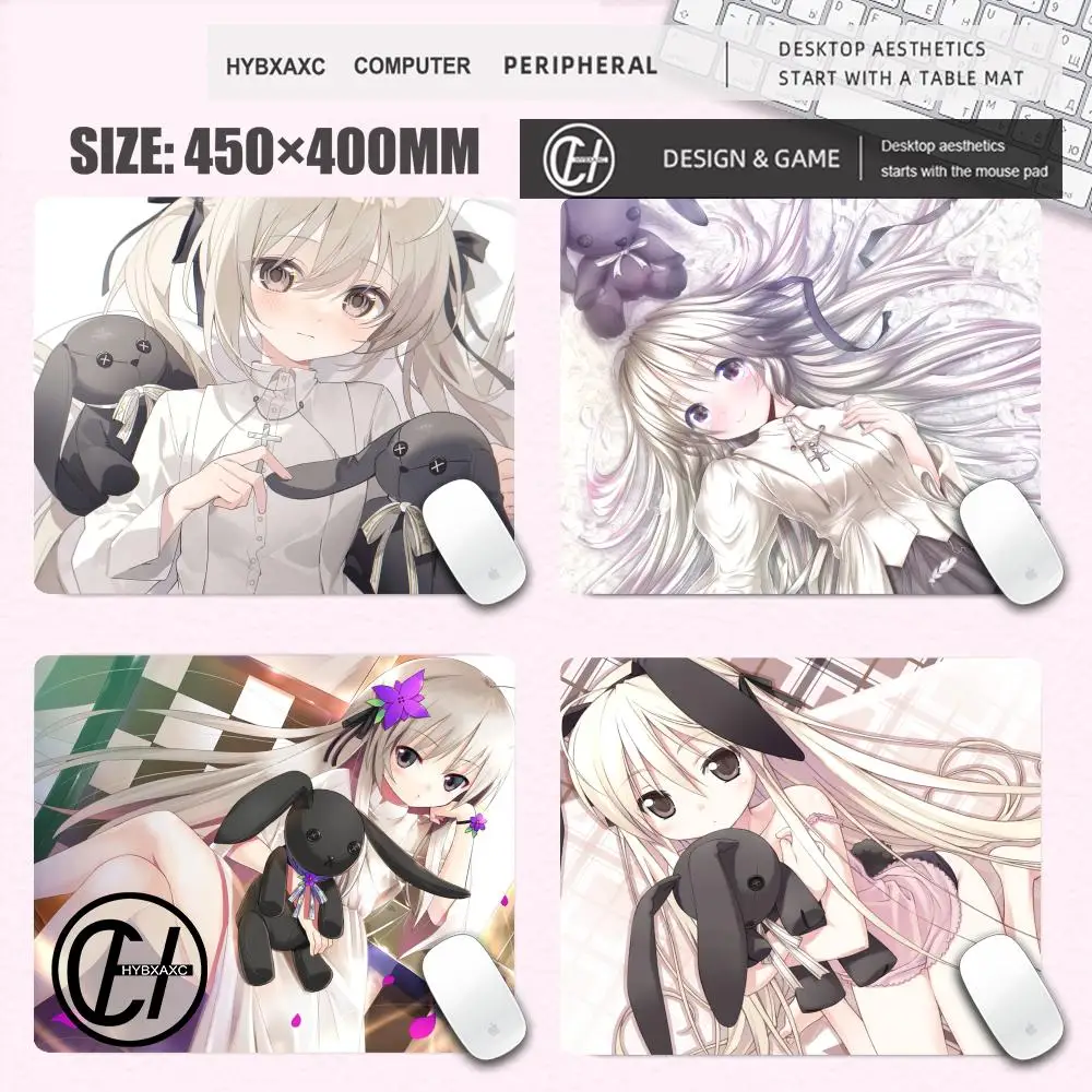 HYBXAXC Anime Yosuga No Sora Keyboard PC Rubber Mice Mat Anime Table Mat HD Print Game Lock Edge Mousepad Desktop Decorative Mat
HYBXAXC Anime Yosuga No Sora Keyboard PC Rubber Mice Mat Anime Table Mat HD Print Game Lock Edge Mousepad Desktop Decorative Mat