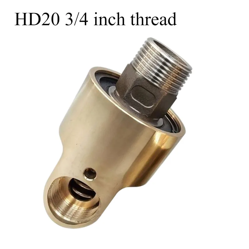 3/4 Inch Rotating Joint HD20 DN20 360 Rotary Swivel Coupling Brass Union For Water Air Oil Universal Spray Connector
3/4 Inch Rotating Joint HD20 DN20 360 Rotary Swivel Coupling Brass Union For Water Air Oil Universal Spray Connector