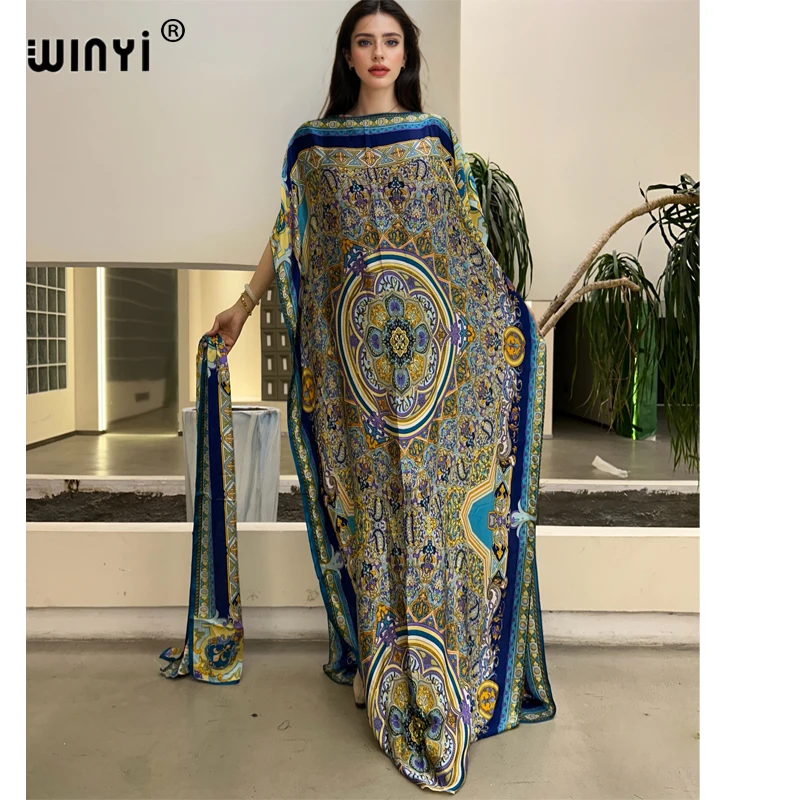 WINYI Summer kaftan african dresses for woman muslim woman clothing Maxi boho beach cover-ups Elegant Dress abaya dubai luxury
WINYI Summer kaftan african dresses for woman muslim woman clothing Maxi boho beach cover-ups Elegant Dress abaya dubai luxury