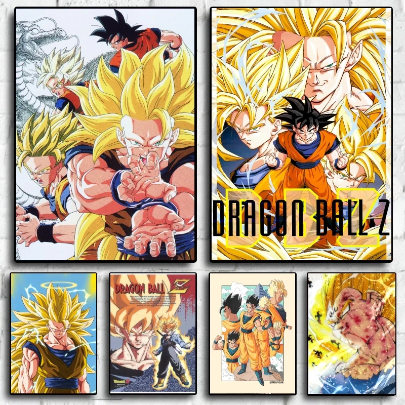 Classic Canvas Painting Dragon Ball Goku Poster Comics Pictures HD Print Bright and Clear Colors Home Room Wall Decorative Gifts
Classic Canvas Painting Dragon Ball Goku Poster Comics Pictures HD Print Bright and Clear Colors Home Room Wall Decorative Gifts