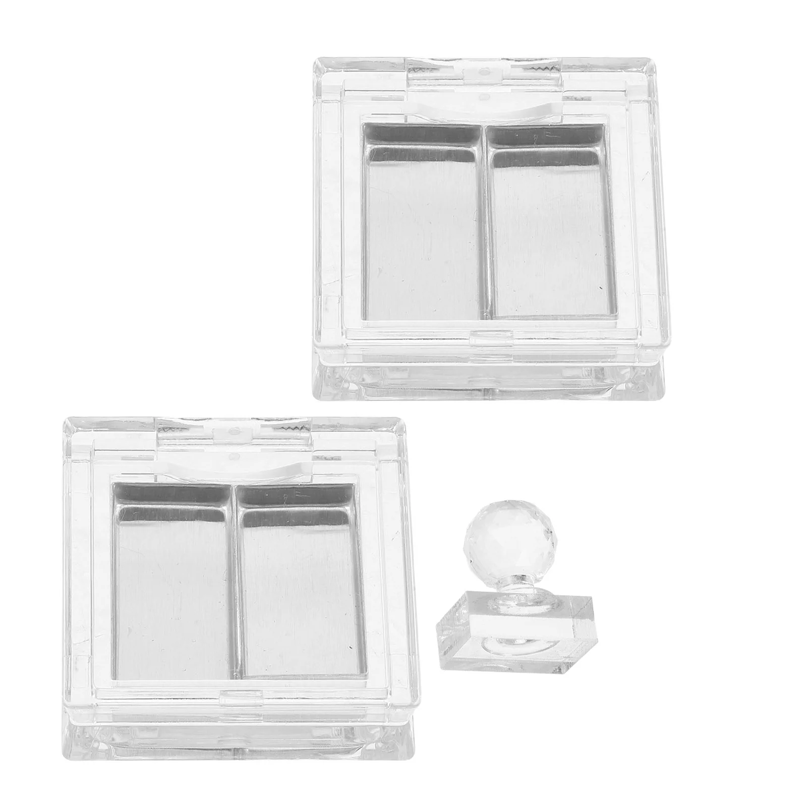 1 set 1 Set Empty Makeup Palette Box Diy Eyeshadow Lipstick Powder Travel Refillable Container Storage Case Multifunctional Tool
1 set 1 Set Empty Makeup Palette Box Diy Eyeshadow Lipstick Powder Travel Refillable Container Storage Case Multifunctional Tool