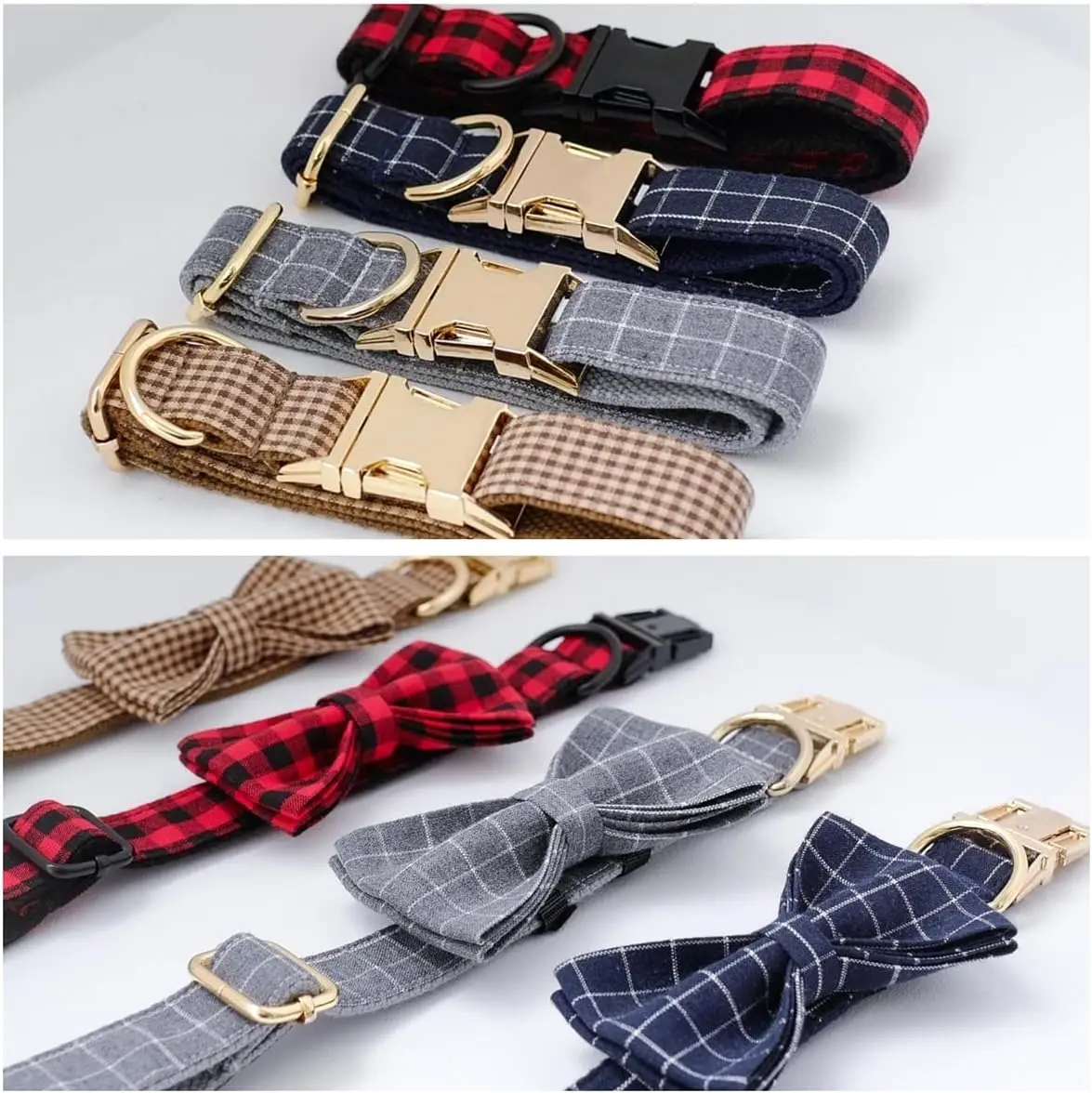 Personalized Dog Collar with Bow Puppy Necklace Free Custom Pet ID Name Collars for Small Medium Large Dog Collar Luxury Plaid
Personalized Dog Collar with Bow Puppy Necklace Free Custom Pet ID Name Collars for Small Medium Large Dog Collar Luxury Plaid