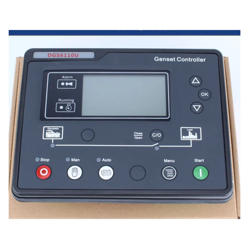 Strict For Diesel Generator Controller AMF Auto Start Stop Control Module Panel Generator Parts 6120U
Strict For Diesel Generator Controller AMF Auto Start Stop Control Module Panel Generator Parts 6120U