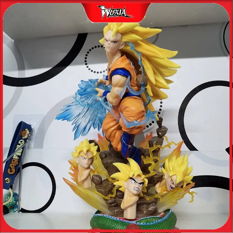 New 25cm Son Goku Dragon Ball Super Saiyan Anime Model Figure Four-headed Statue Desktop Collection Model Toy Gifts for Children
New 25cm Son Goku Dragon Ball Super Saiyan Anime Model Figure Four-headed Statue Desktop Collection Model Toy Gifts for Children
