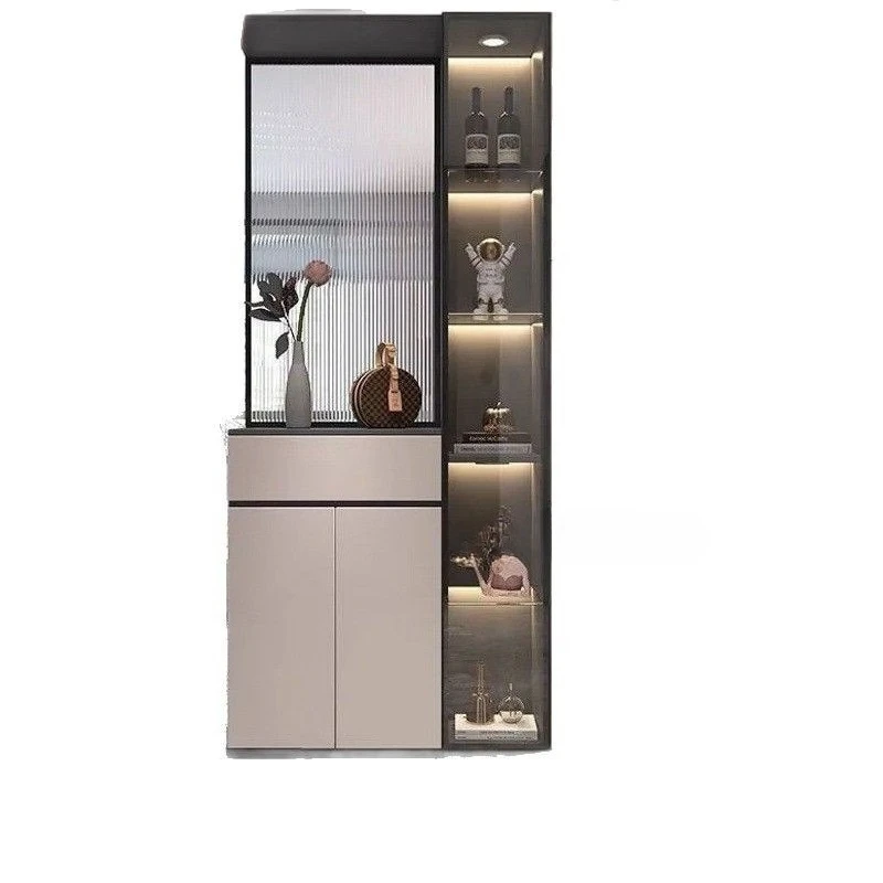 Entry partition cabinet, entrance, facing the door against the wall, living room wine cabinet
Entry partition cabinet, entrance, facing the door against the wall, living room wine cabinet