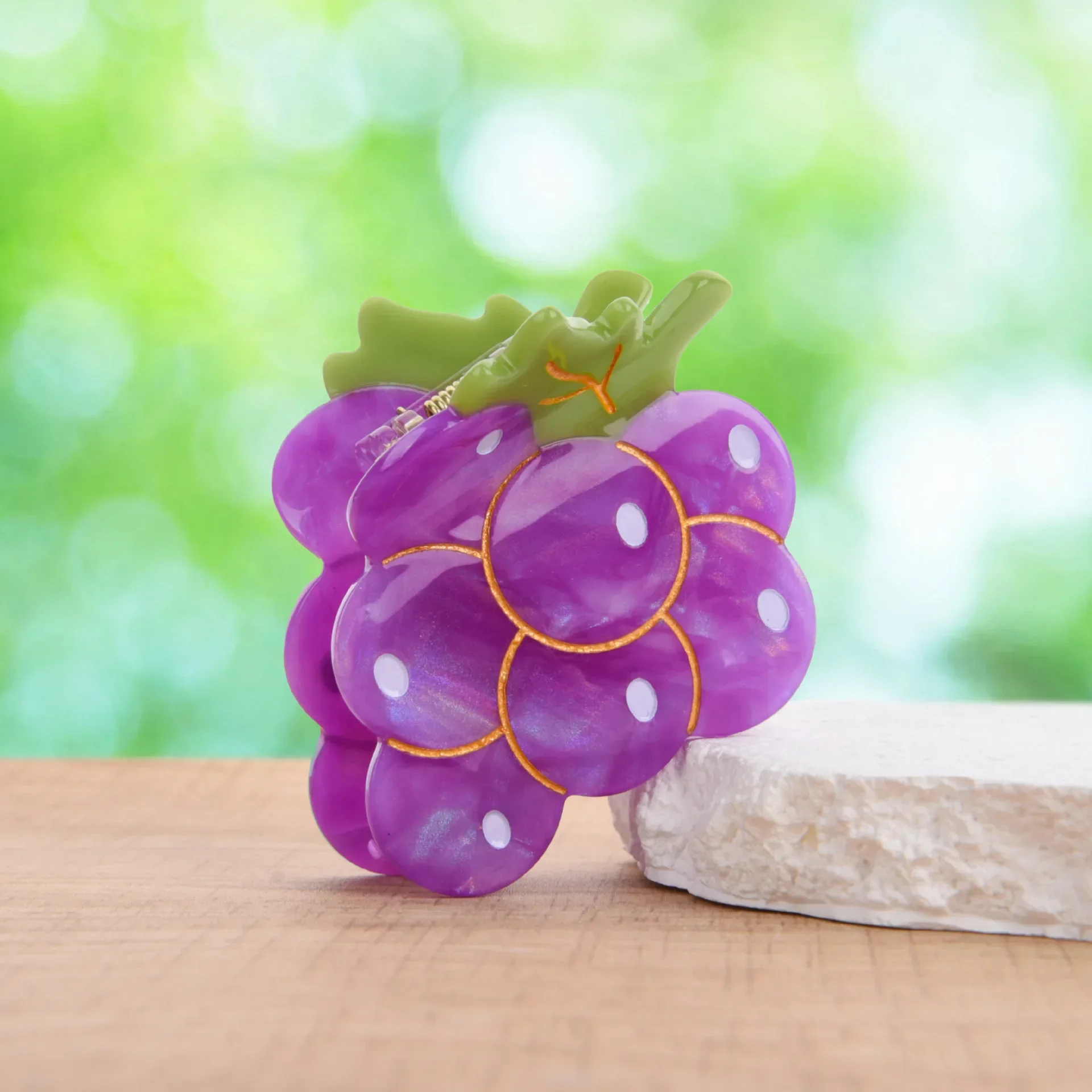 BYL New Fresh Fruit Series Hair Clips Acetate Hair Claw Mini Grape Fashion New Design Disc Crab Clip Women's Hair Accessories
BYL New Fresh Fruit Series Hair Clips Acetate Hair Claw Mini Grape Fashion New Design Disc Crab Clip Women's Hair Accessories